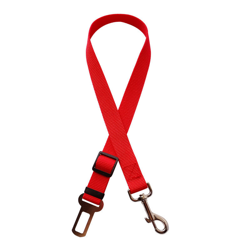 Ceinture de sécurité pour animaux de compagnie ajustable pour voiture - Adjustable pet seat belt for car