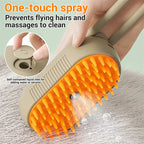 Brosse Vapeur 3 en 1 pour chat et chien