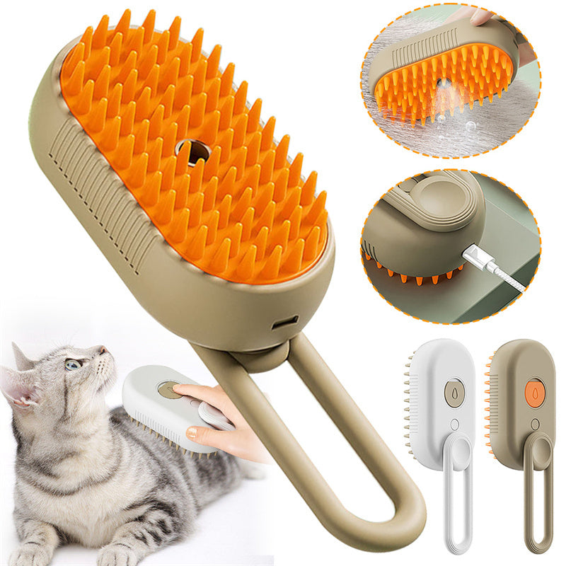 Brosse Vapeur 3 en 1 pour chat et chien