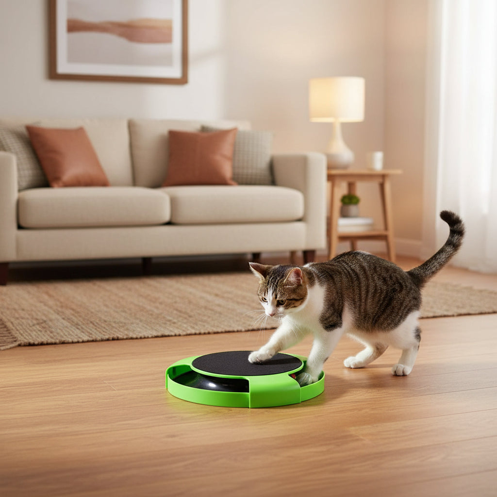 Jouet interactif amusant pour chat PawAndWalk
