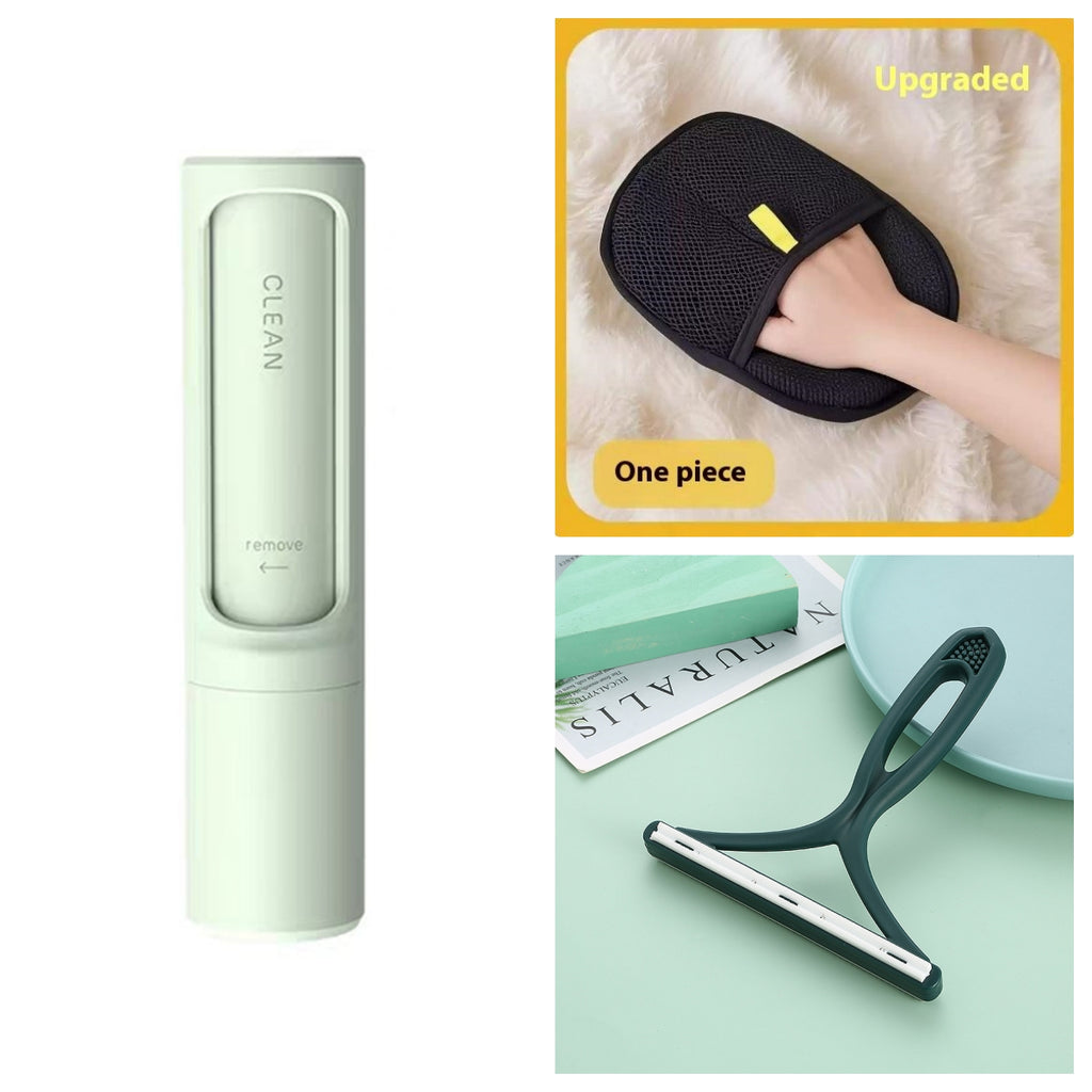 2-1 Brosse Anti-Poils pour Canapé et Vêtements
