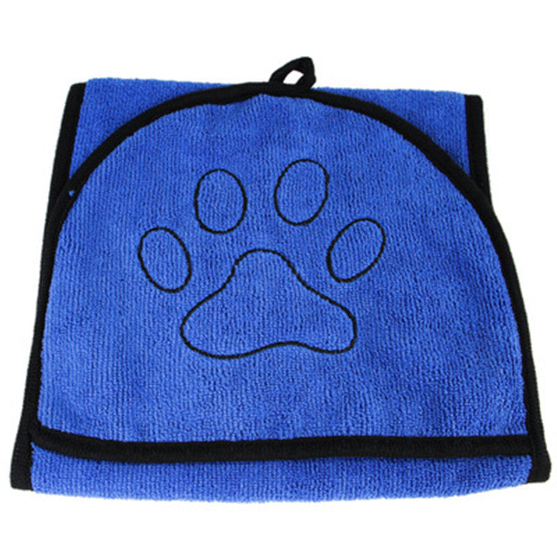 Serviette de bain absorbante pour chien