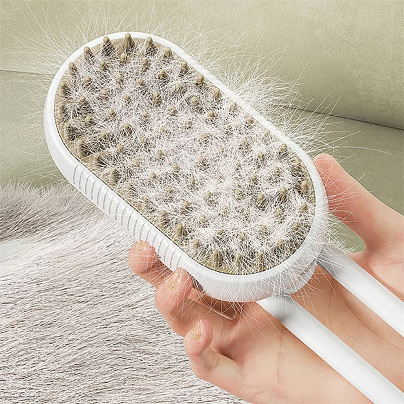 Brosse Vapeur 3 en 1 pour chat et chien