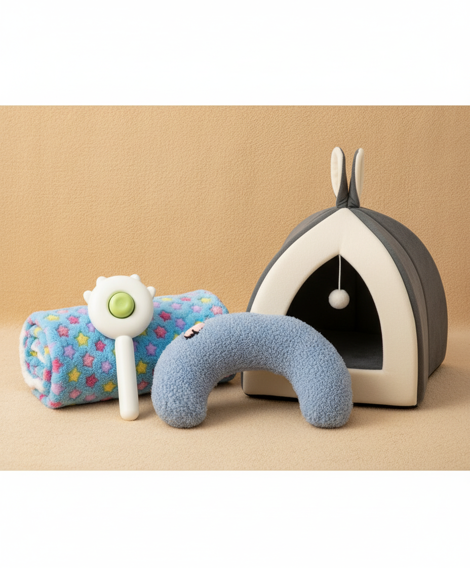 Kit Confort Chat - Oreiller & Tapis Griffes | Maison & Détente